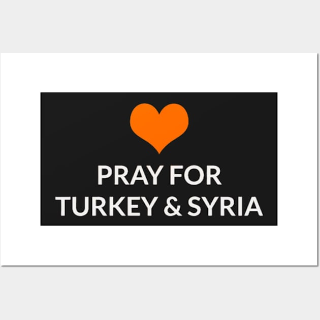 Pray for TURKEY & SYRIA Wall Art by Fanu2612